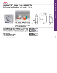 Thumbnail of document Data Sheet - 480 Vaneometer Swing Vane Anemometer